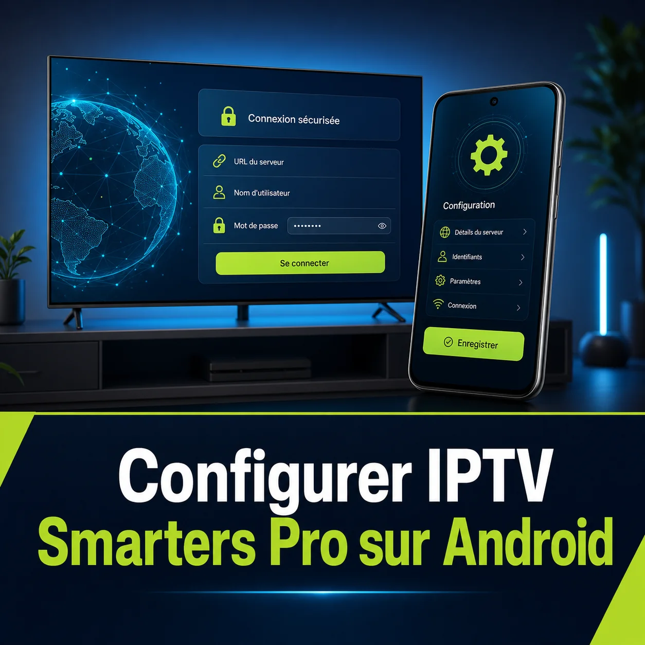 Illustration du guide : Configurer IPTV Smarters Pro sur Android