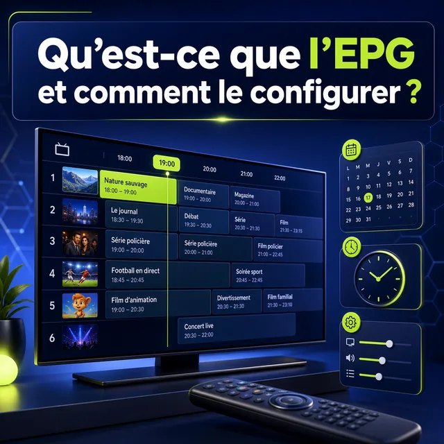 Illustration : Qu’est-ce que l’EPG et comment le configurer ?