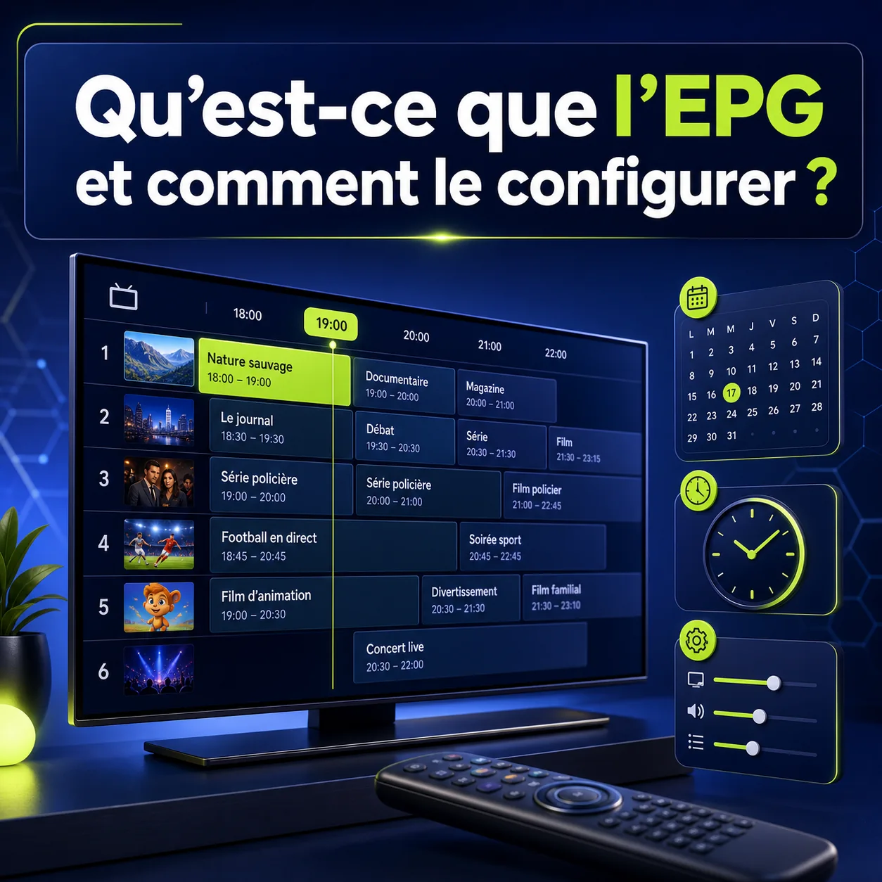 Illustration du guide : Qu’est-ce que l’EPG et comment le configurer ?