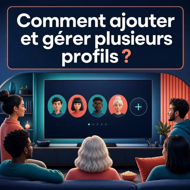 Illustration : Comment ajouter et gérer plusieurs profils ?