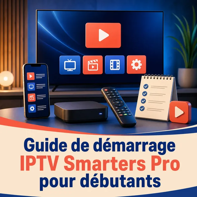 Illustration : Guide de démarrage IPTV Smarters Pro pour débutants