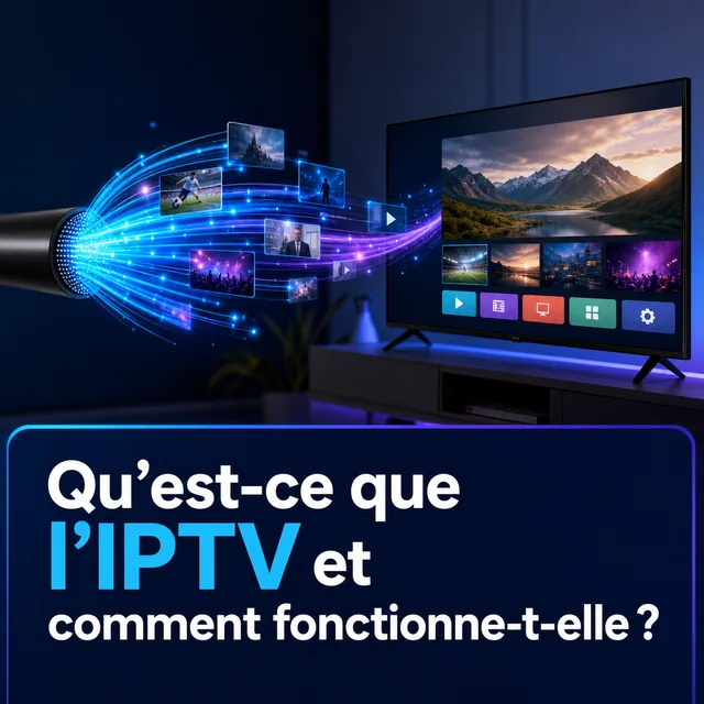 Illustration : Qu’est-ce que l’IPTV et comment fonctionne-t-elle ?