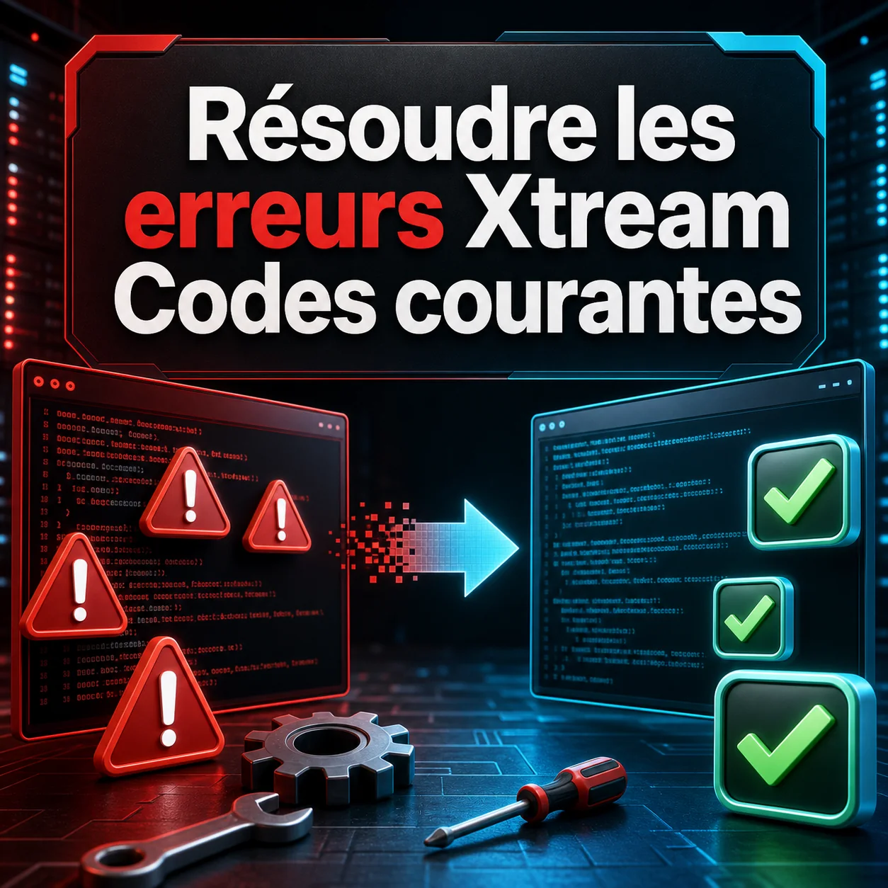 Illustration du guide : Résoudre les erreurs Xtream Codes courantes